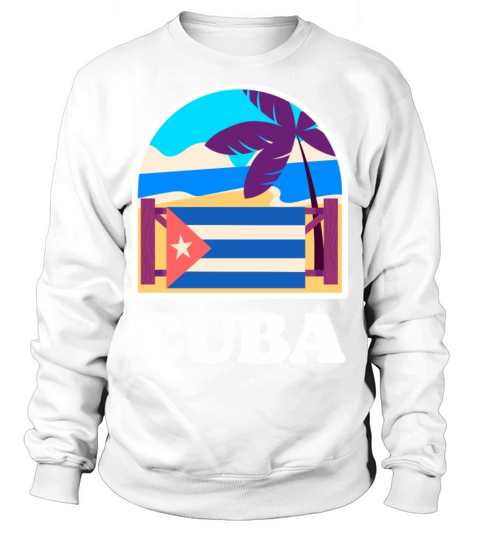 Vintage Cuba Travel Sweatshirt Unisex