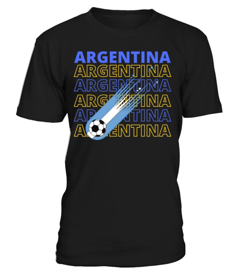 Argentina Wold Soccer Vintage T-Shirt Unisex