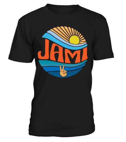 Jami Shirt Vintage Sunset Jami Groovy Tie Dye T-Shirt Unisex