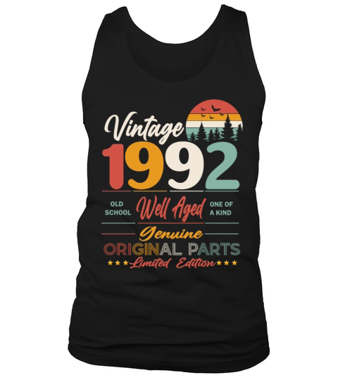 1992 Original vintage vintage retro birthday Tank Top Unisex