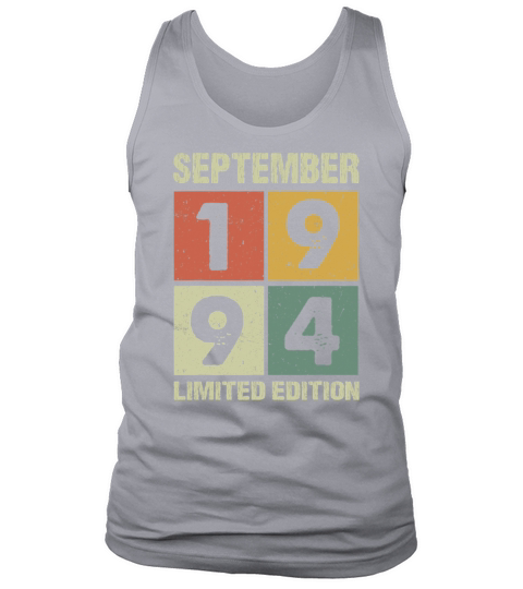 28 Years Old Gifts Vintage September 1994 28th Tank Top Unisex