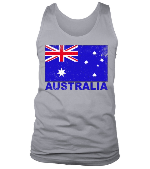 Australia Flag Vintage Australian Origin Nationali Tank Top Unisex