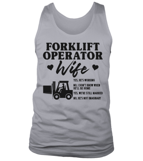 Certified Forklift Truck Operator Tank Top Unisex
