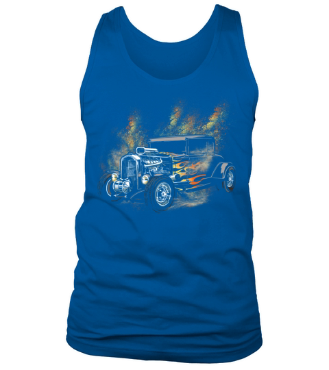 Classic Vintage Car Speedster for Drag Racers Tank Top Unisex