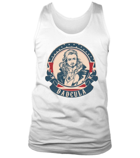 Dadcula Shirt Halloween Funny Letter Vintage Style Tank Top Unisex