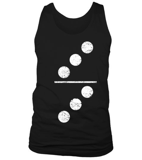 Domino Game TShirt Tile Pieces Trendy Group Tank Top Unisex