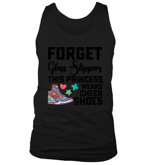 Forget Glass Slippers This Princess Wears Cheer Tank Top Unisex
