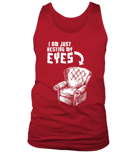 Im Not Sleeping Im Just Resting My Eyes Tank Top Unisex
