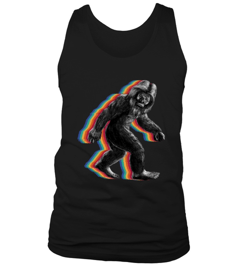 Retro Bigfoot vintage Fun and Nostalgic Sasquatch Tank Top Unisex