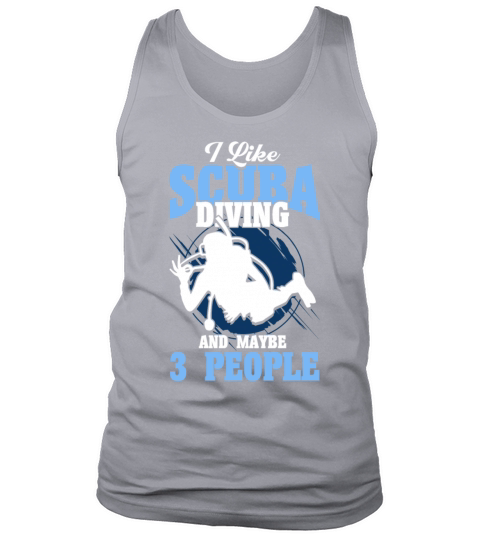 Scuba Diving Gift Underwater Lover Scuba Diver Tank Top Unisex