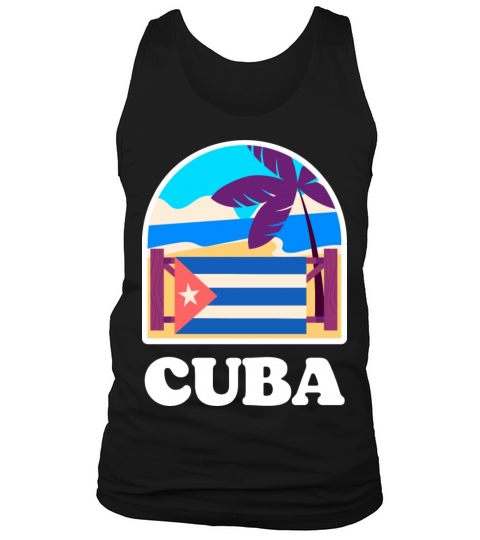 Vintage Cuba Travel Tank Top Unisex