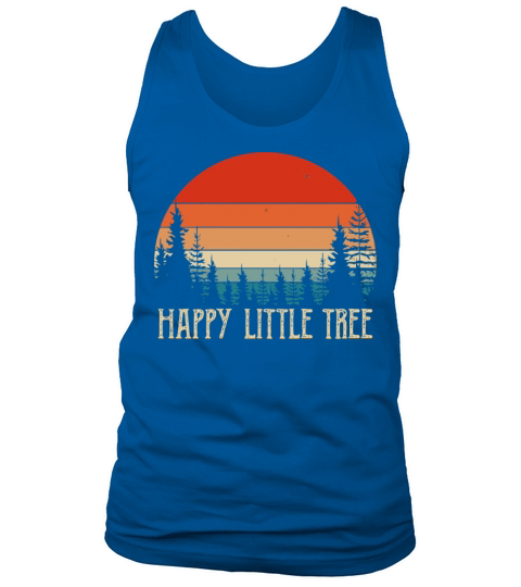 Vintage Happy Little Tree Tank Top Unisex