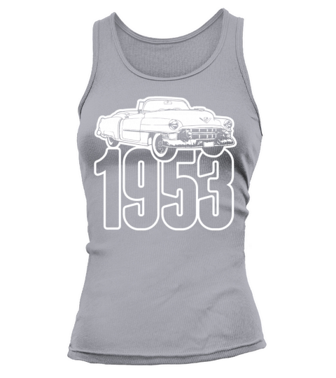 1953 Cadillac Series 62 Convertible Illustration Tank top Woman