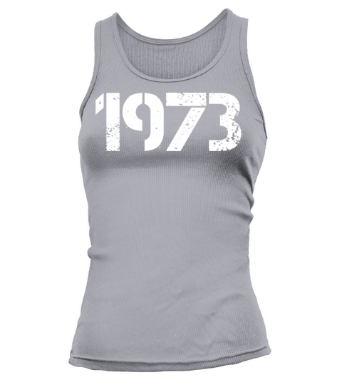 1973 Retro Vintage Birthday since in 1973 gift Tank top Woman
