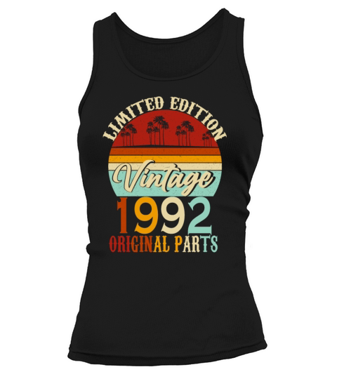 1992 Born Vintage Birthday Retro Tank top Woman