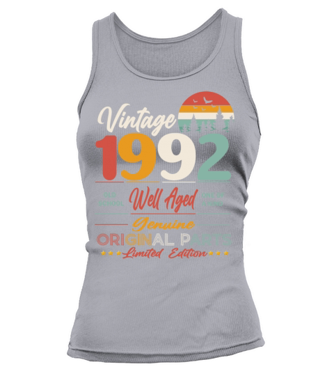 1992 Original vintage vintage retro birthday Tank top Woman