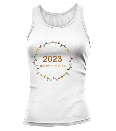 2023 happy New Year Tank top Woman