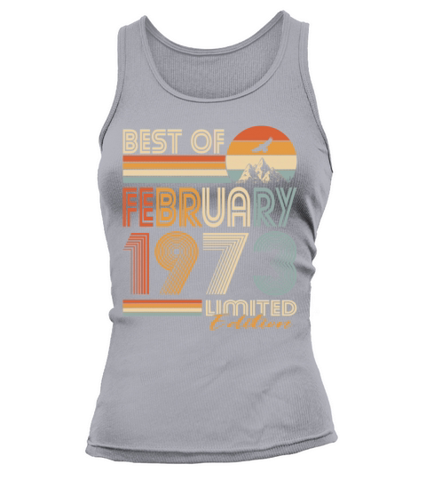 50th birthday vintage 1973 best of 1973 Tank top Woman