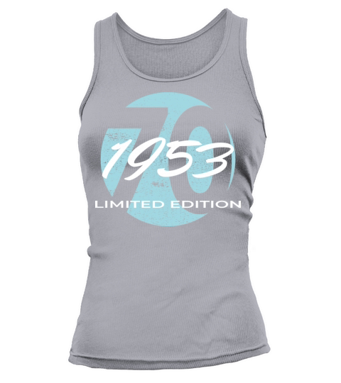 70th birthday men women 70 years 1953 vintage Tank top Woman