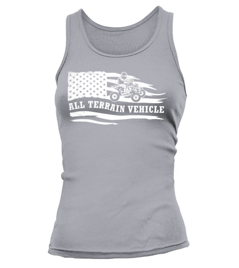 all terrain vehicles vintage artistic flag Tank top Woman
