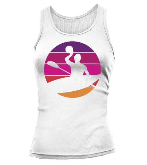 Canoe Polo - Retro - Vintage - Sunset Tank top Woman
