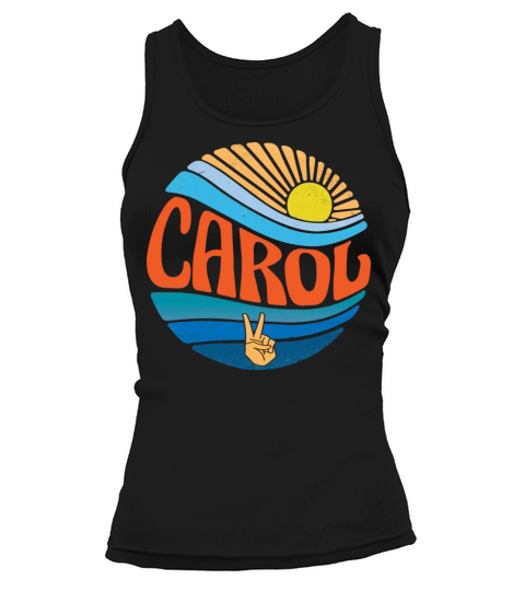 Carol Shirt Vintage Sunset Carol Groovy Tie Dye Tank top Woman