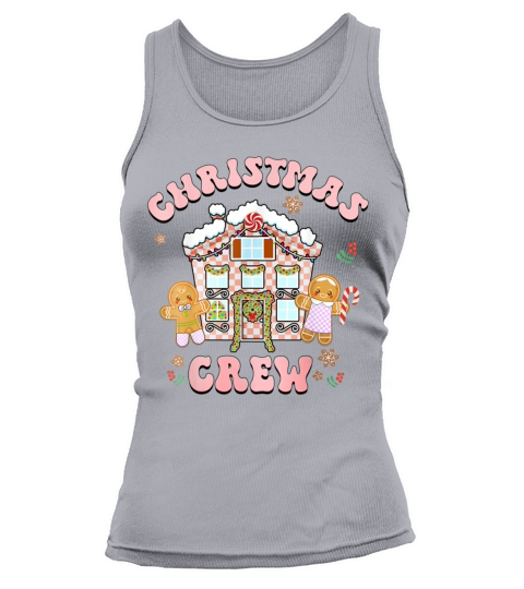Christmas Crew Cute Gingerbread Men Funny Christma Tank top Woman