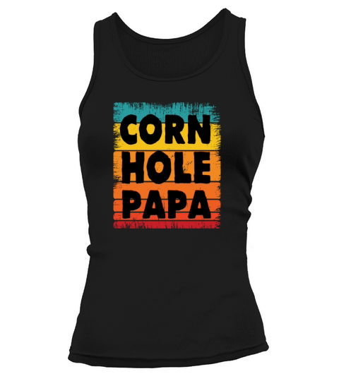 Cornhole Papa Tank top Woman