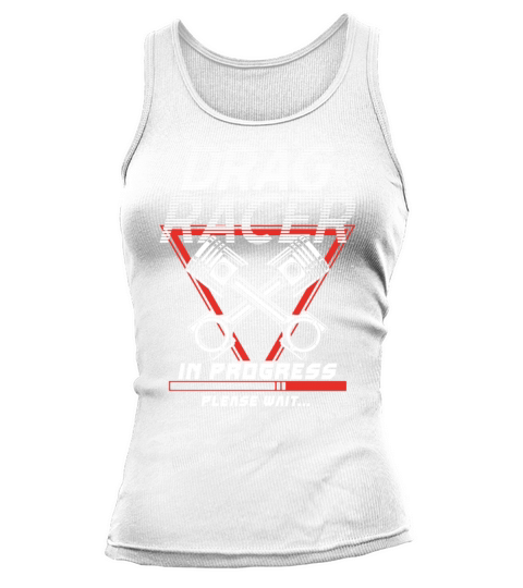Drag Racing Race Car Retro Vintage Tank top Woman
