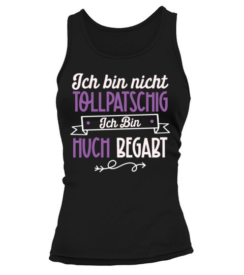 Funny German Quote Black Humour Tank top Woman