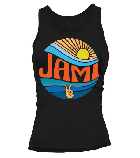 Jami Shirt Vintage Sunset Jami Groovy Tie Dye Tank top Woman