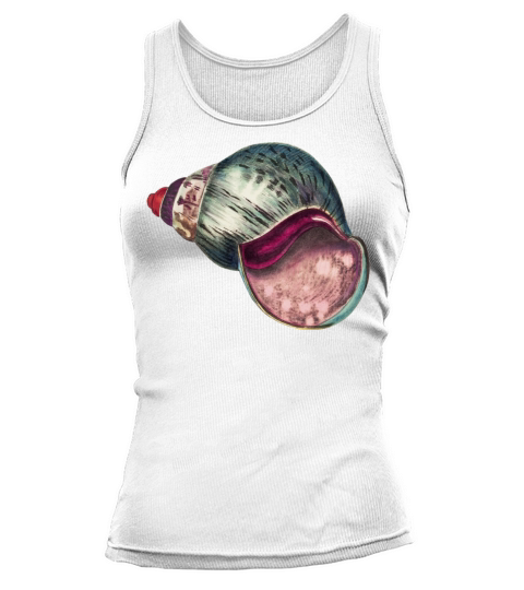 muschel schnecke vintage kunst Tank top Woman
