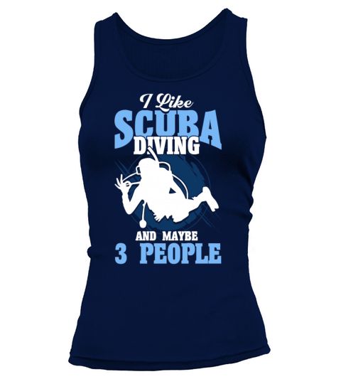 Scuba Diving Gift Underwater Lover Scuba Diver Tank top Woman