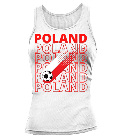 World Soccer Poland Vintage Tank top Woman