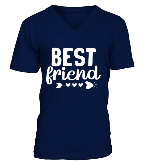 Best Friend Funny Valentines Day Gift V-Neck T-shirt