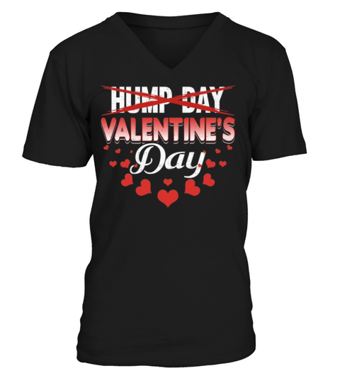 funny valentines day507 V-Neck T-shirt