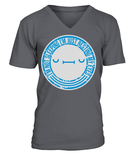 im not sleeping quote V-Neck T-shirt