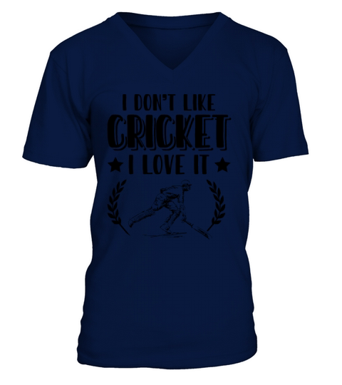 love cricket V-Neck T-shirt