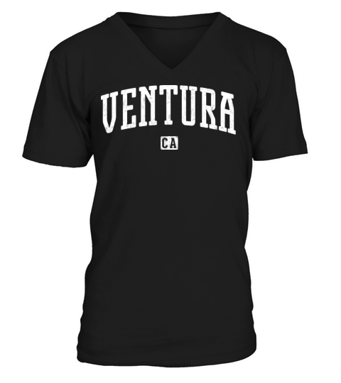 Ventura California Vintage V-Neck T-shirt
