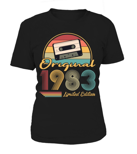 40th birthday vintage 1983 original 1983 Women's T-Shirt