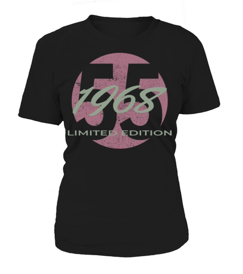 55th birthday men women 55 years 1968 vintage Women's T-Shirt