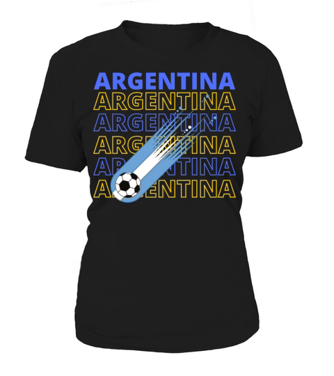 Argentina Wold Soccer Vintage Women's T-Shirt