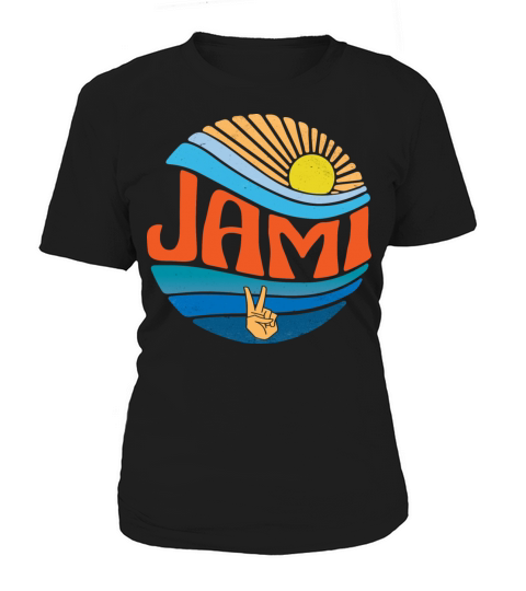 Jami Shirt Vintage Sunset Jami Groovy Tie Dye Women's T-Shirt