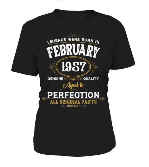 Legends Were Born In February 1957 Women's T-Shirt
