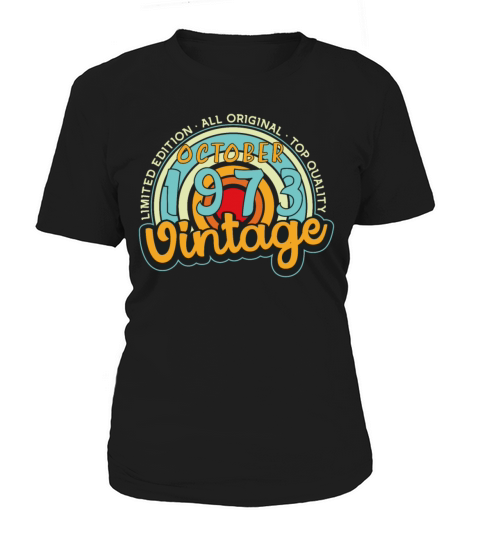 October 1973 Vintage Women's T-Shirt