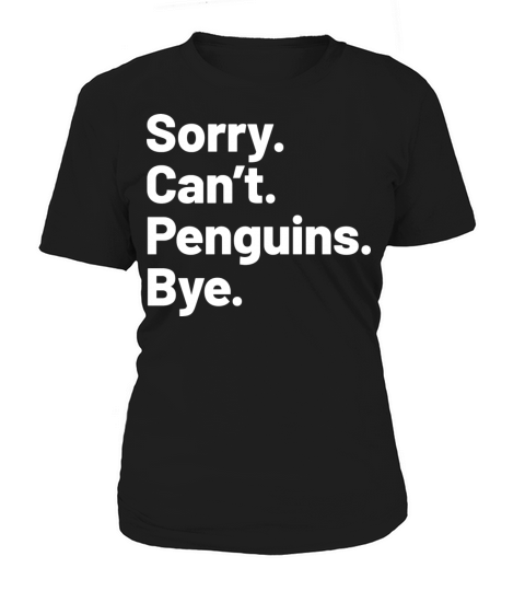 Penguin Vintage Sunset Retro Cute Womens Penguin Women's T-Shirt