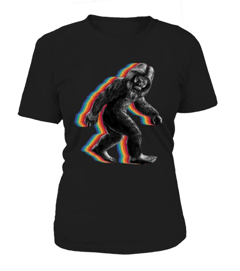 Retro Bigfoot vintage Fun and Nostalgic Sasquatch Women's T-Shirt