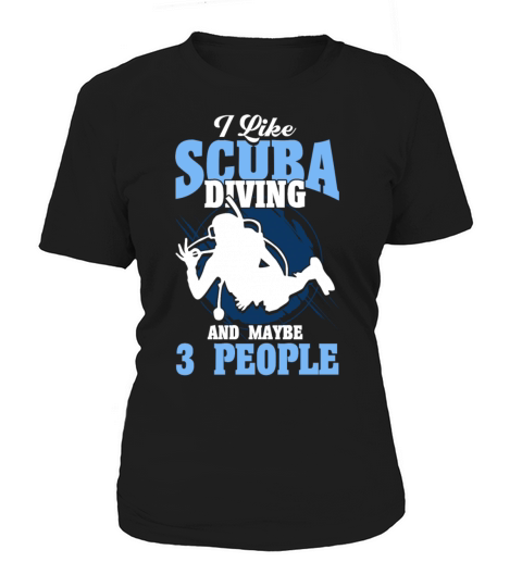 Scuba Diving Gift Underwater Lover Scuba Diver Women's T-Shirt