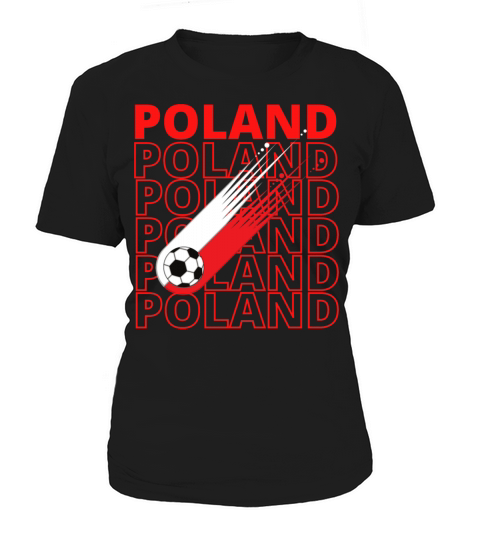 World Soccer Poland Vintage Women's T-Shirt