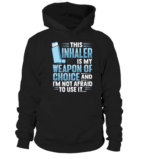 Albuterol Asthma Inhaler Design for an Asthmatic Hoodie Unisex